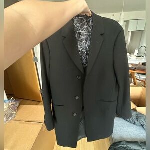 Nautica Wool Coat Mens - Black Medium